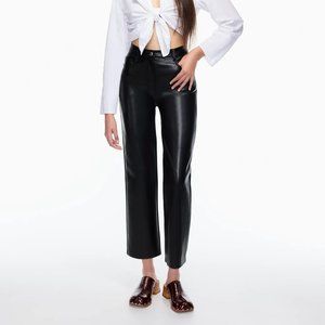 Artizia Faux Leather Melina Pant 0